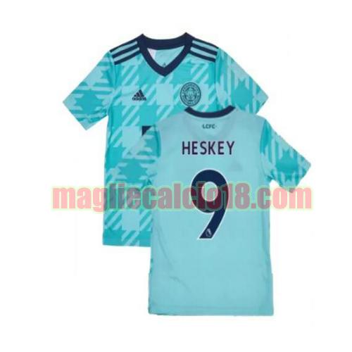 maglia leicester city 2021-2022 seconda heskey 9