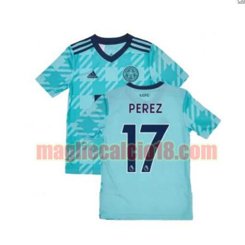 maglia leicester city 2021-2022 seconda perez 17
