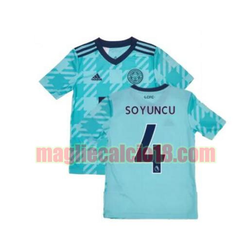 maglia leicester city 2021-2022 seconda soyuncu 4