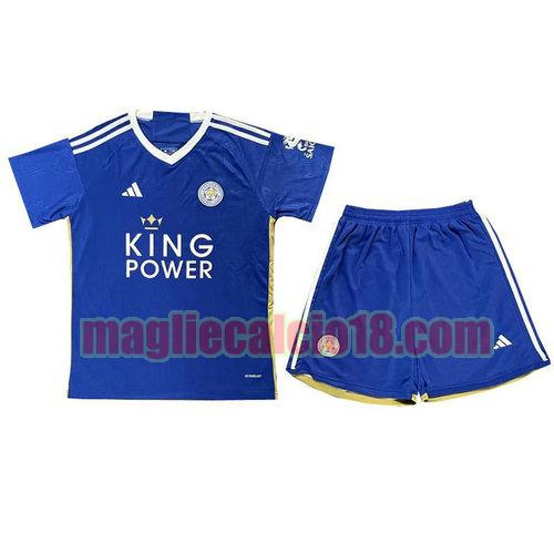 maglia leicester city 2023-2024 bambino prima