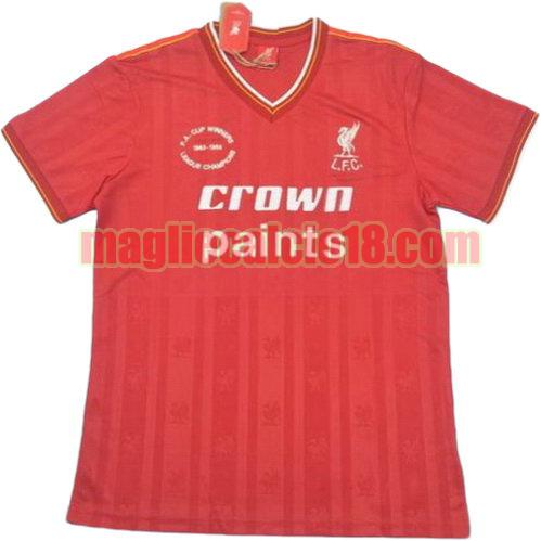 maglia liverpool 1985-1986 prima divisa manica corta