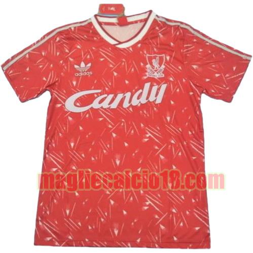 maglia liverpool 1989-1990 prima divisa manica corta