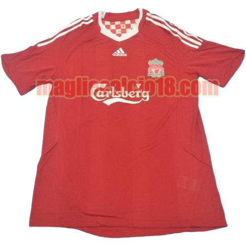 maglia liverpool 2008-2010 prima divisa manica corta