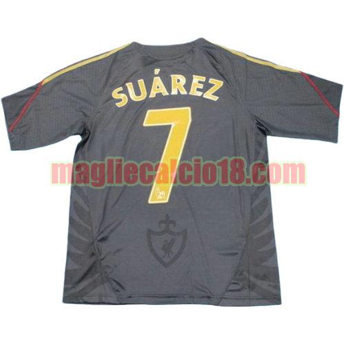maglia liverpool 2009-2010 seconda divisa suarez 7
