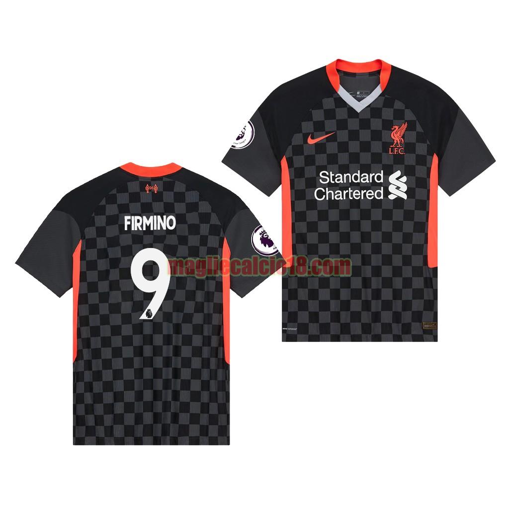 maglia liverpool 2020-2021 terza roberto firmino 9