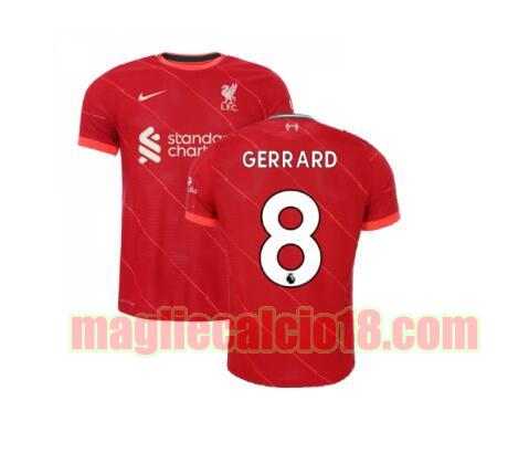 maglia liverpool 2021-2022 prima gerrard 8