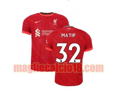 maglia liverpool 2021-2022 prima matip 32