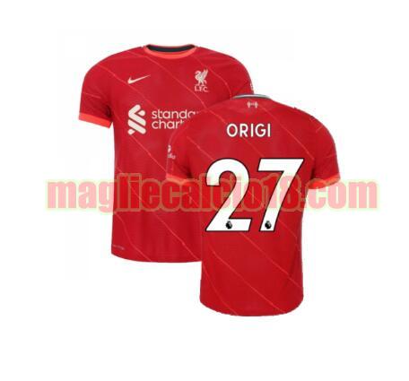 maglia liverpool 2021-2022 prima origi 27