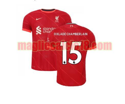 maglia liverpool 2021-2022 prima oxlade chamberlain 15