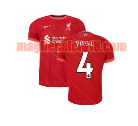 maglia liverpool 2021-2022 prima virgil 4