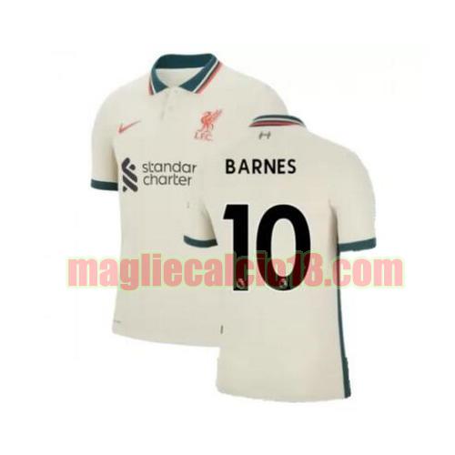 maglia liverpool 2021-2022 seconda barnes 10
