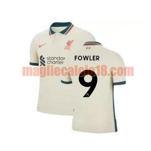 maglia liverpool 2021-2022 seconda fowler 9