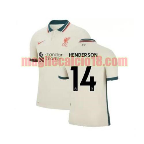 maglia liverpool 2021-2022 seconda henderson 14