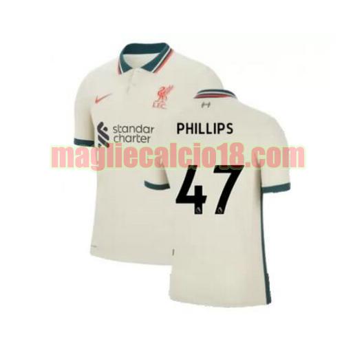 maglia liverpool 2021-2022 seconda phillips 47
