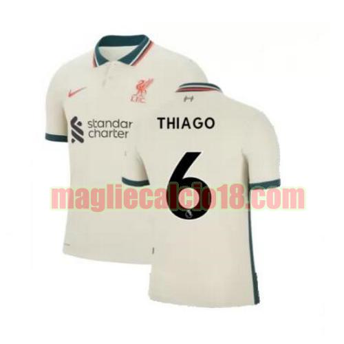 maglia liverpool 2021-2022 seconda thiago 6