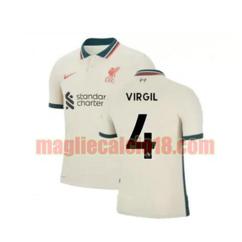 maglia liverpool 2021-2022 seconda virgil 4