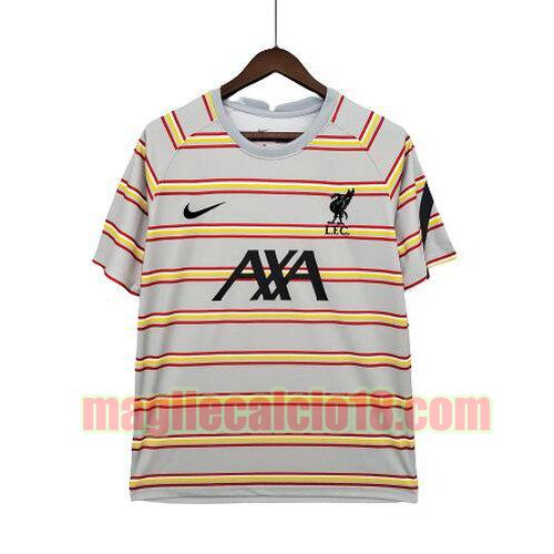 maglia liverpool 2021-2022 tuta grigio