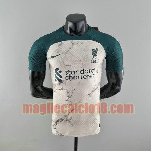 maglia liverpool 2022-2023 special edition player version bianco e nero