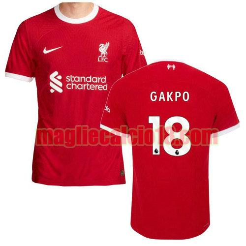 maglia liverpool 2023-2024 gakpo 18 prima