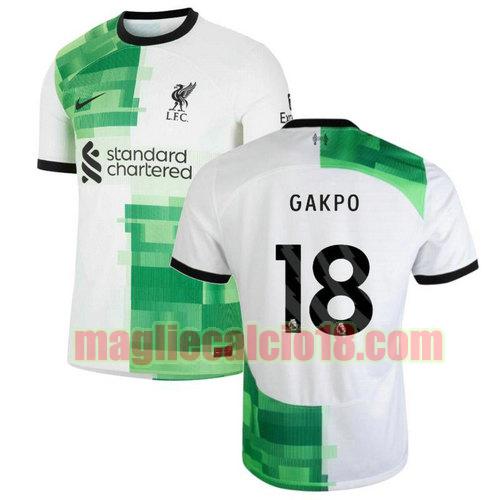 maglia liverpool 2023-2024 gakpo 18 seconda