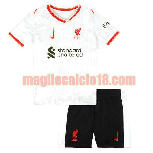 maglia liverpool 2024-2025 bambino terza
