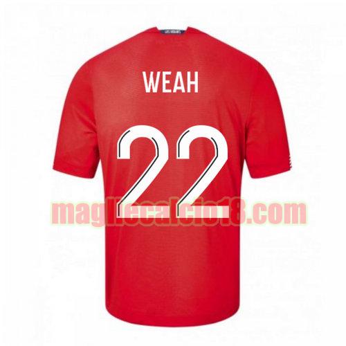 maglia losc lilla 2020-2021 prima weah 22