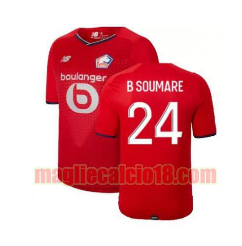 maglia losc lilla 2021-2022 prima b soumare 24