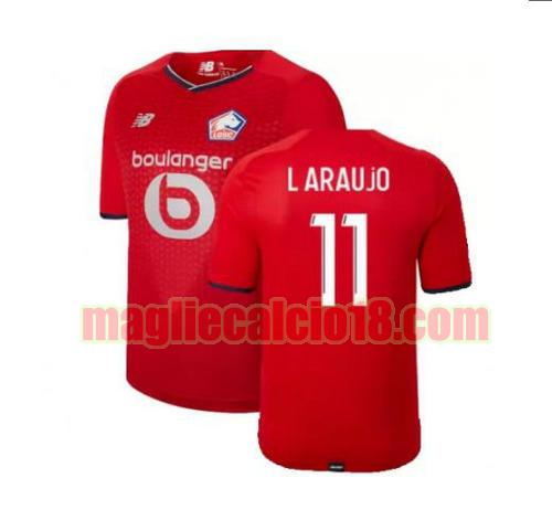 maglia losc lilla 2021-2022 prima l araujo 11