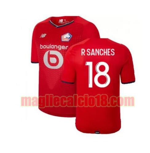 maglia losc lilla 2021-2022 prima r sanches 18