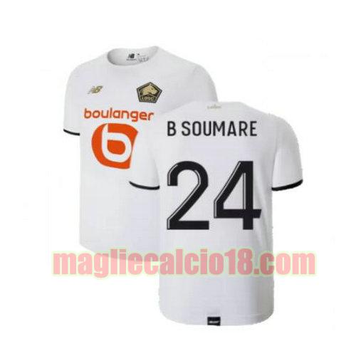 maglia losc lilla 2021-2022 seconda b soumare 24