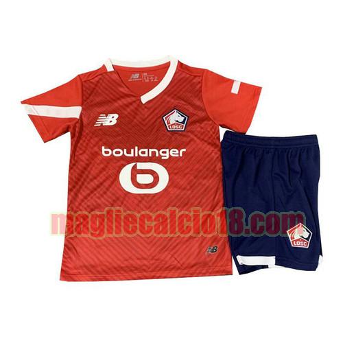 maglia losc lilla 2023-2024 bambino prima