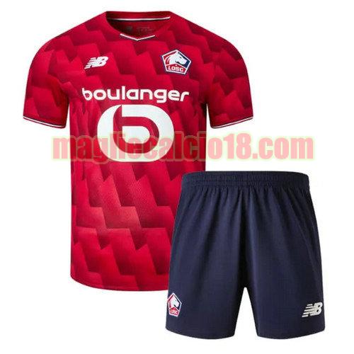 maglia losc lilla 2025-2026 bambino prima