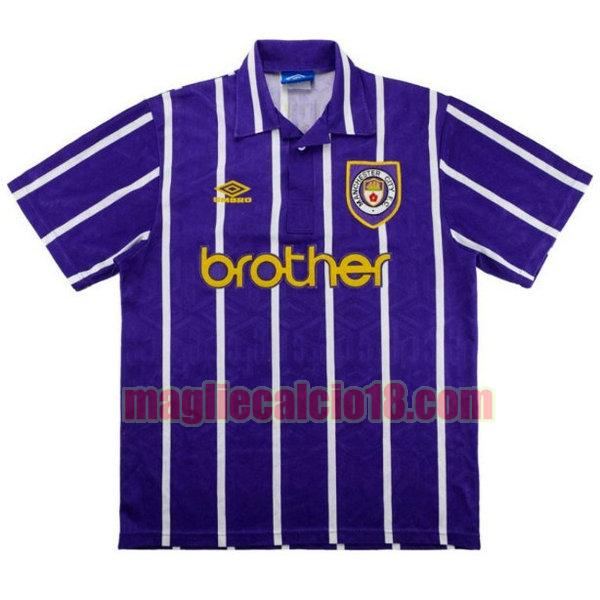maglia manchester city 1992-1994 seconda porpora