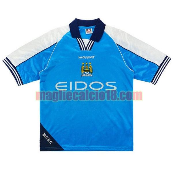 maglia manchester city 1999-2001 prima blu