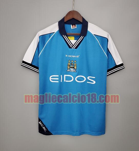 maglia manchester city 1999-2001 prima divisa manica corta