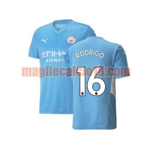 maglia manchester city 2021-2022 prima rodrigo 16