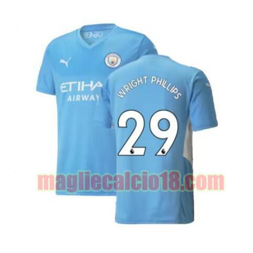 maglia manchester city 2021-2022 prima wright phillips 29