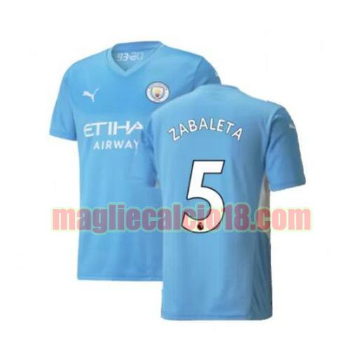 maglia manchester city 2021-2022 prima zabaleta 5