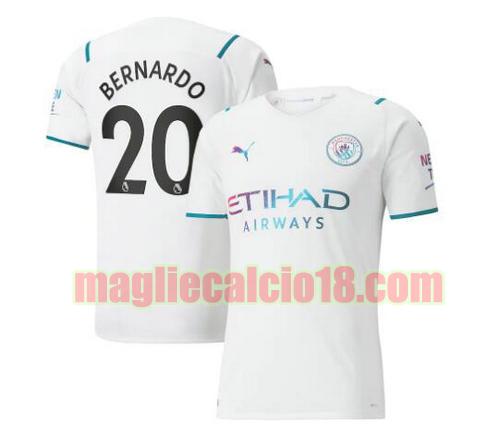 maglia manchester city 2021-2022 seconda bernardo 20
