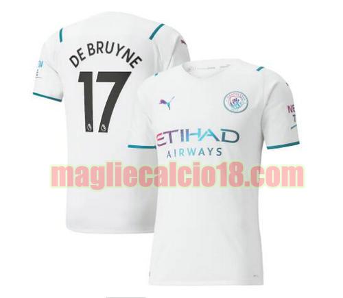 maglia manchester city 2021-2022 seconda de bruyne 17