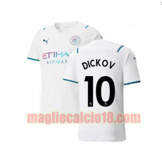 maglia manchester city 2021-2022 seconda dickov 10