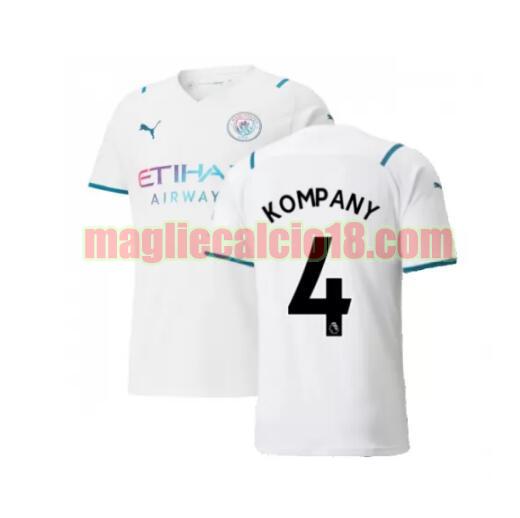 maglia manchester city 2021-2022 seconda kompany 4