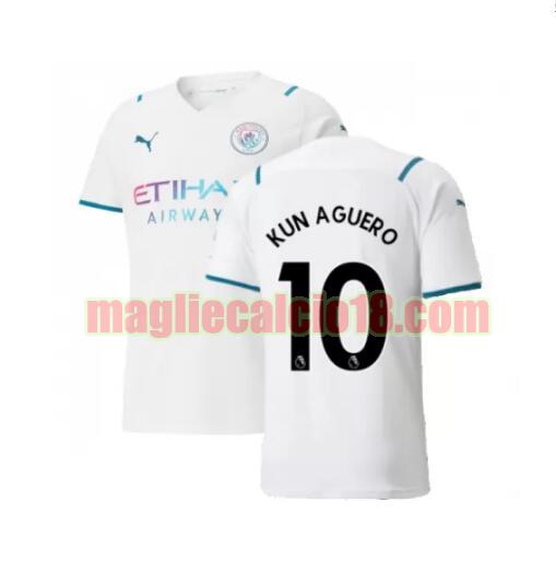 maglia manchester city 2021-2022 seconda kun aguero 10