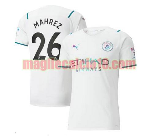 maglia manchester city 2021-2022 seconda mahrez 26