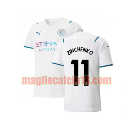maglia manchester city 2021-2022 seconda zinchenko 11