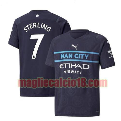 maglia manchester city 2021-2022 terza sterling 7