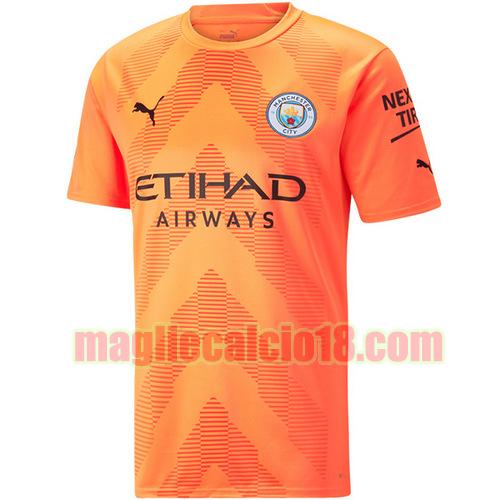maglia manchester city 2022-2023 portiere thailandia arancia