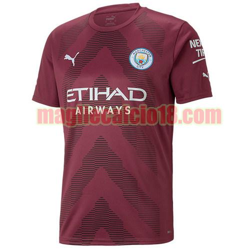 maglia manchester city 2022-2023 portiere thailandia rosso