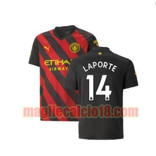maglia manchester city 2022-2023 seconda laporte 14