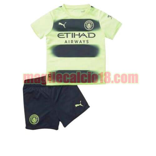 maglia manchester city 2022-2023 terza bambino